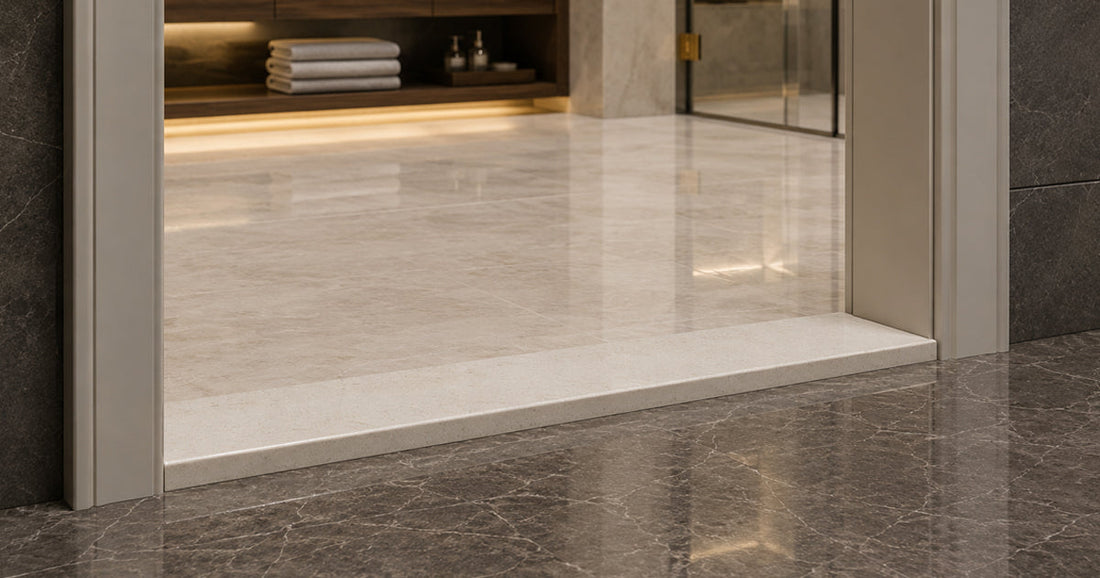 Choosing the Right Stone Threshold: A Bathroom Transition Guide