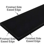 Absolute Black Granite Polished Stone Wall Cap