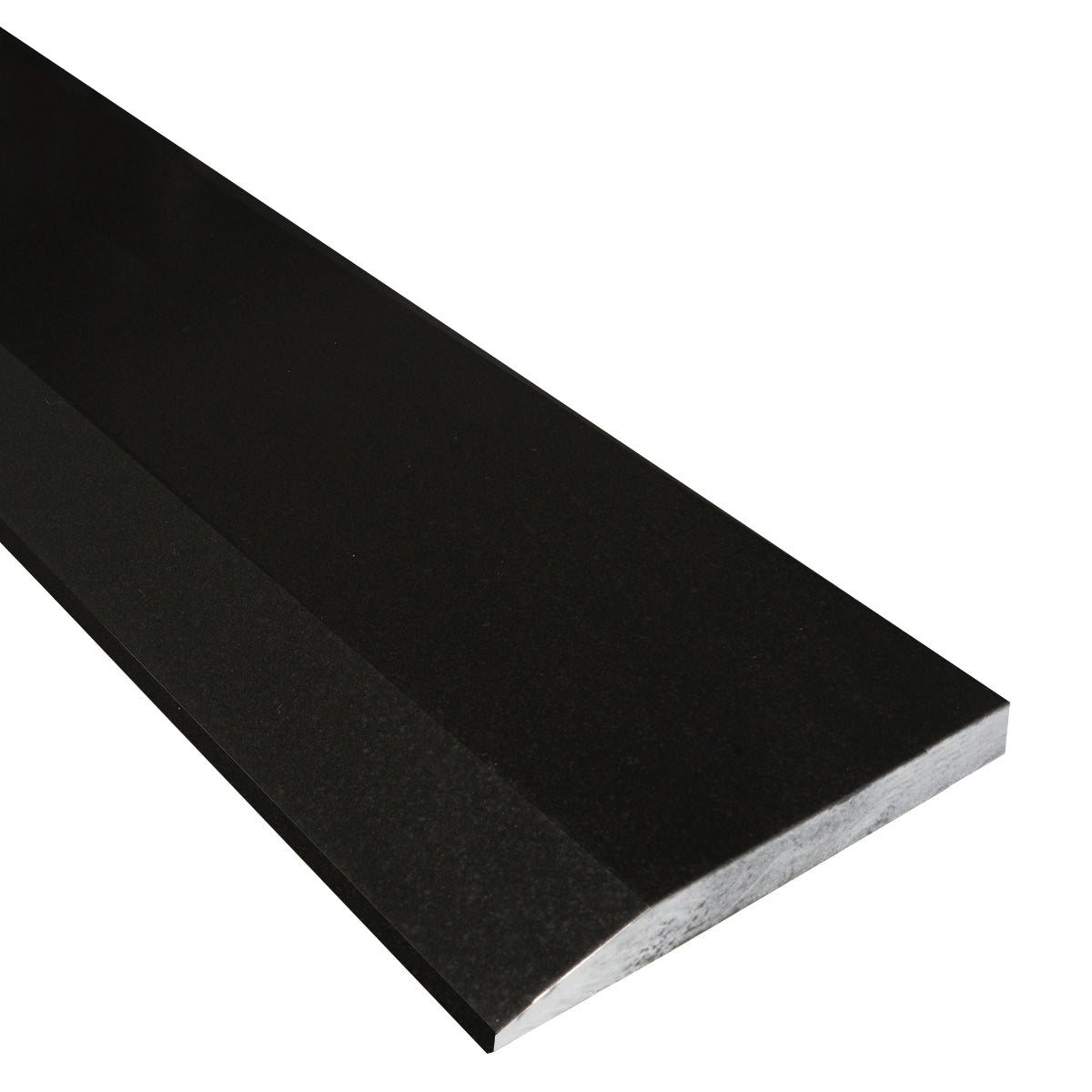 Absolute Black Honed Matte Stone Saddle Threshold Single Hollywood