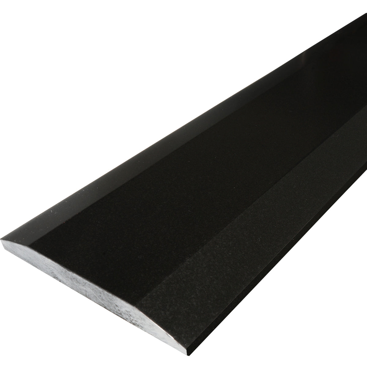 Absolute Black Honed Stone ADA Saddle Threshold Double Side Hollywood