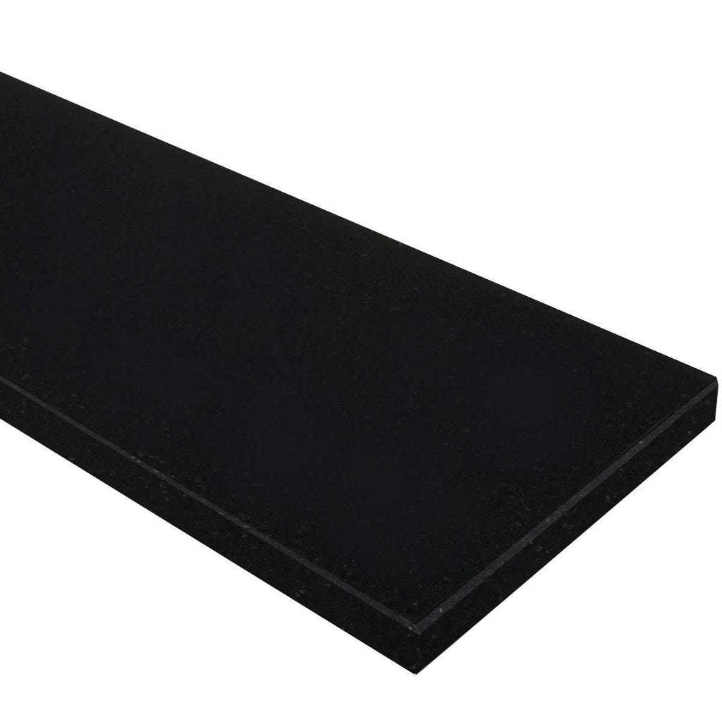 Absolute Black Granite Matte Stone Wall Cap