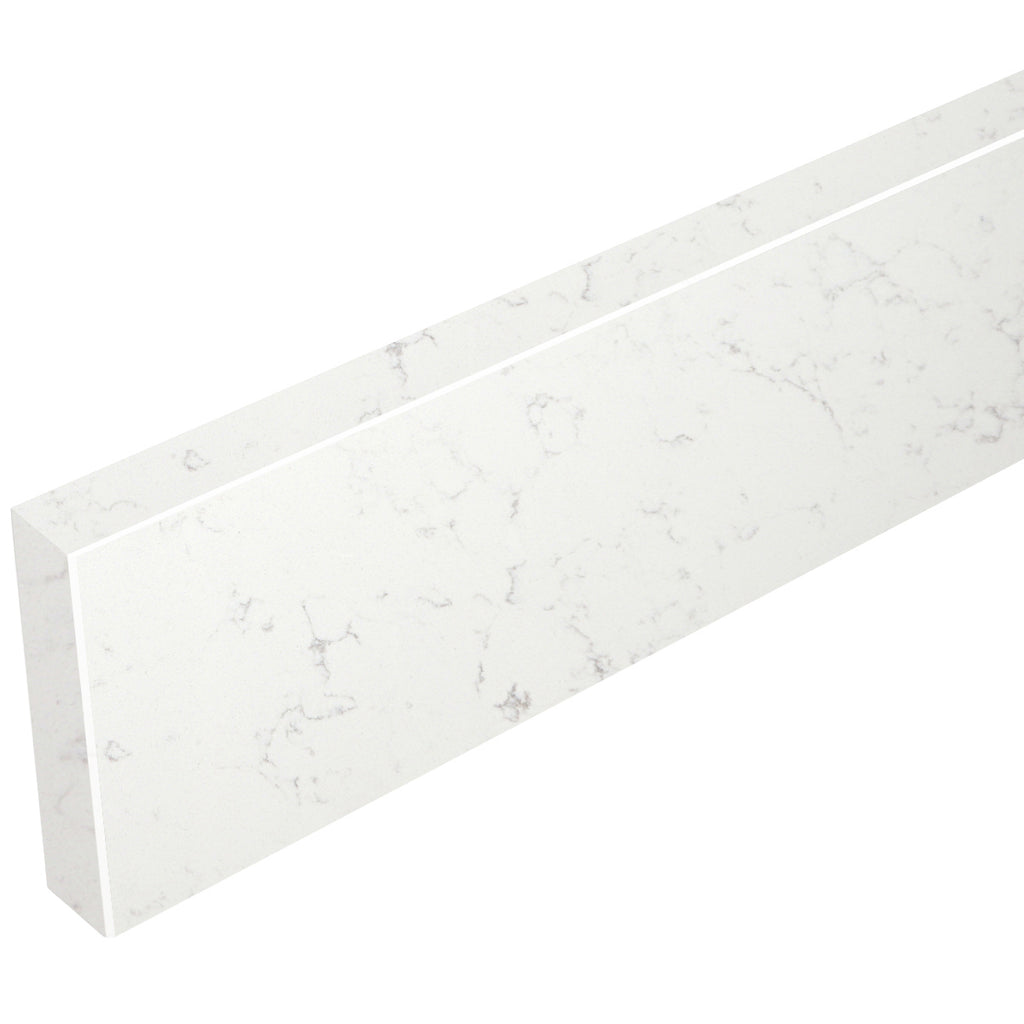 Bianco Carrara White Stone Vanity Backsplash