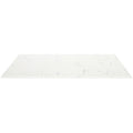 Bianco Carrara White Stone Shower Bench Seat