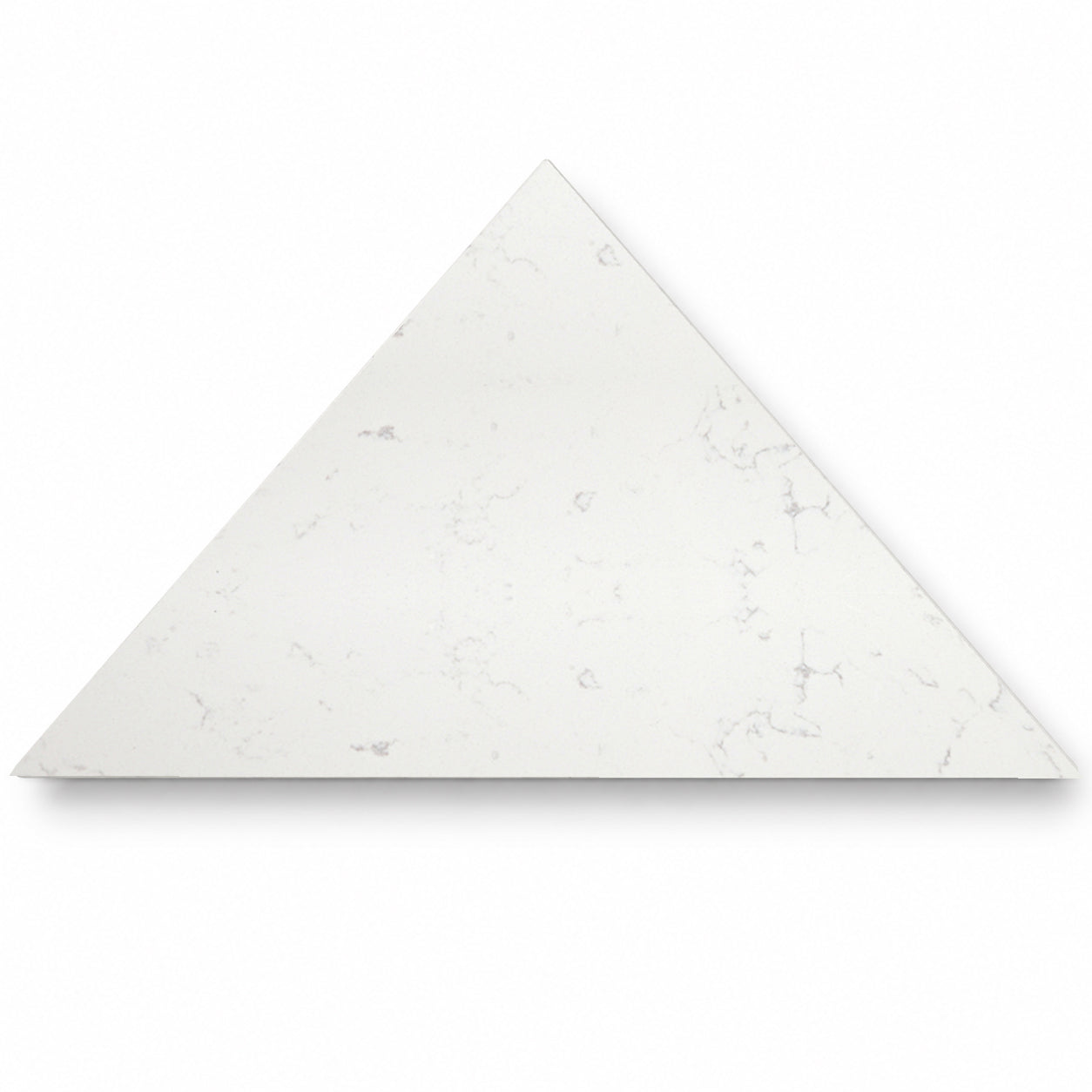 Bianco Carrara Stone Triangle Corner Shower Seat