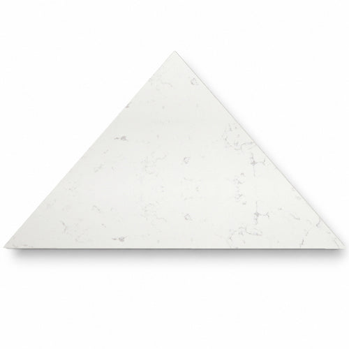 Bianco Carrara Stone Triangle Corner Shower Seat
