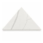 Calacatta White Stone Triangle Corner Shower Seat