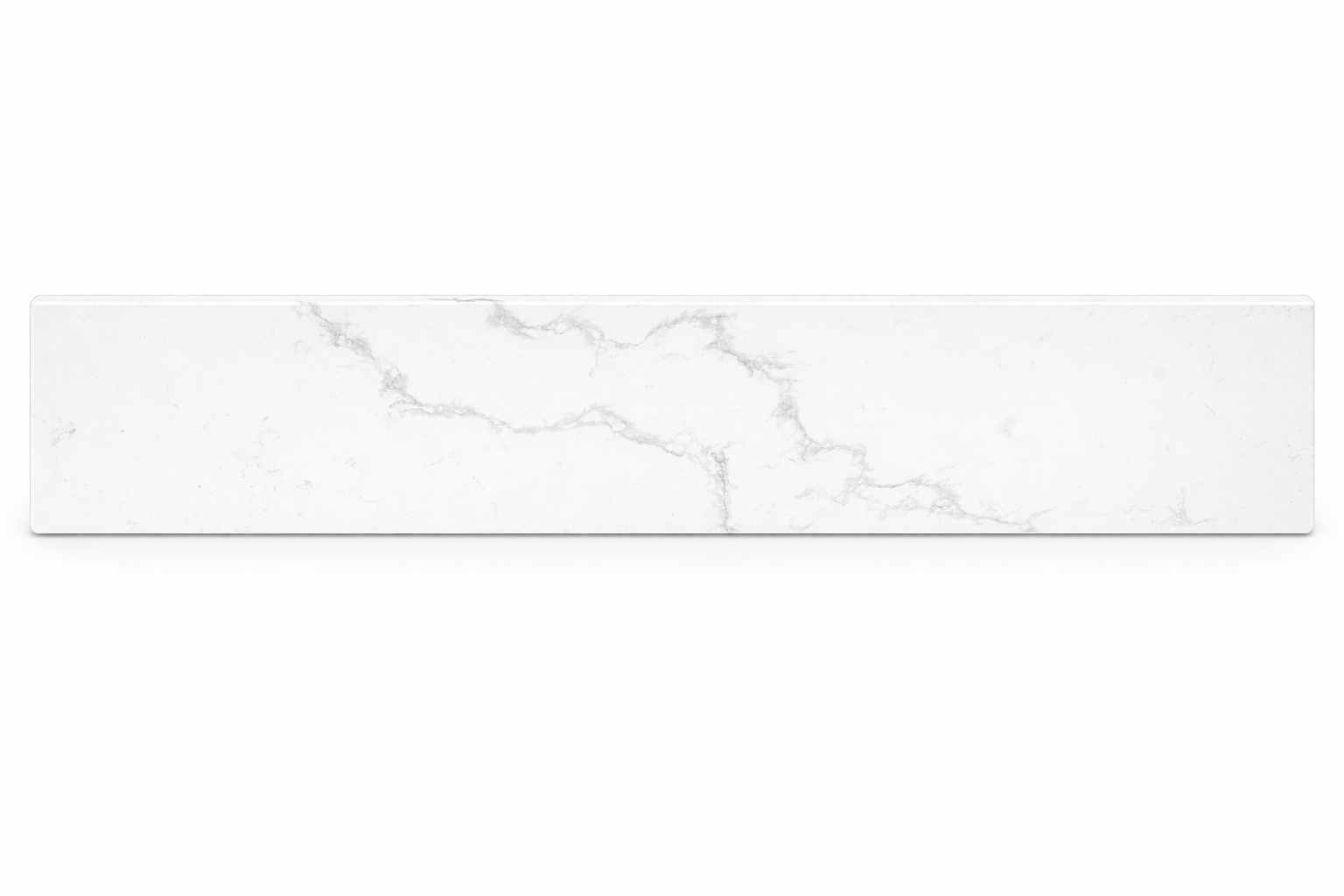 Calacatta White Stone Vanity Backsplash