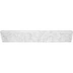 Carrara White Marble Stone Vanity Backsplash
