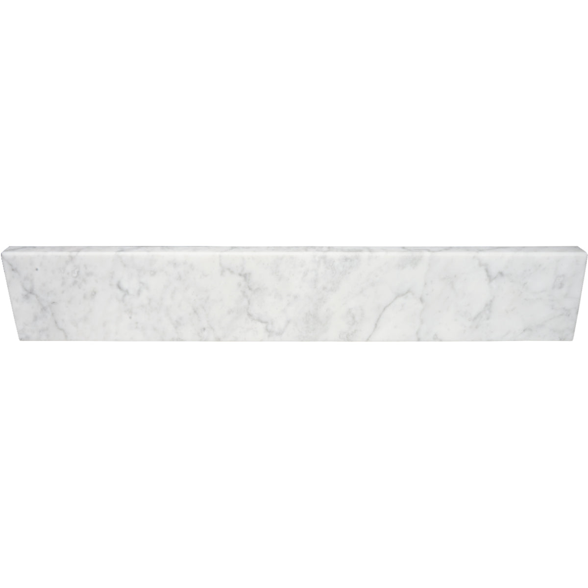 Carrara White Marble Stone Vanity Backsplash