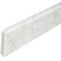 Carrara White Marble Stone Vanity Backsplash