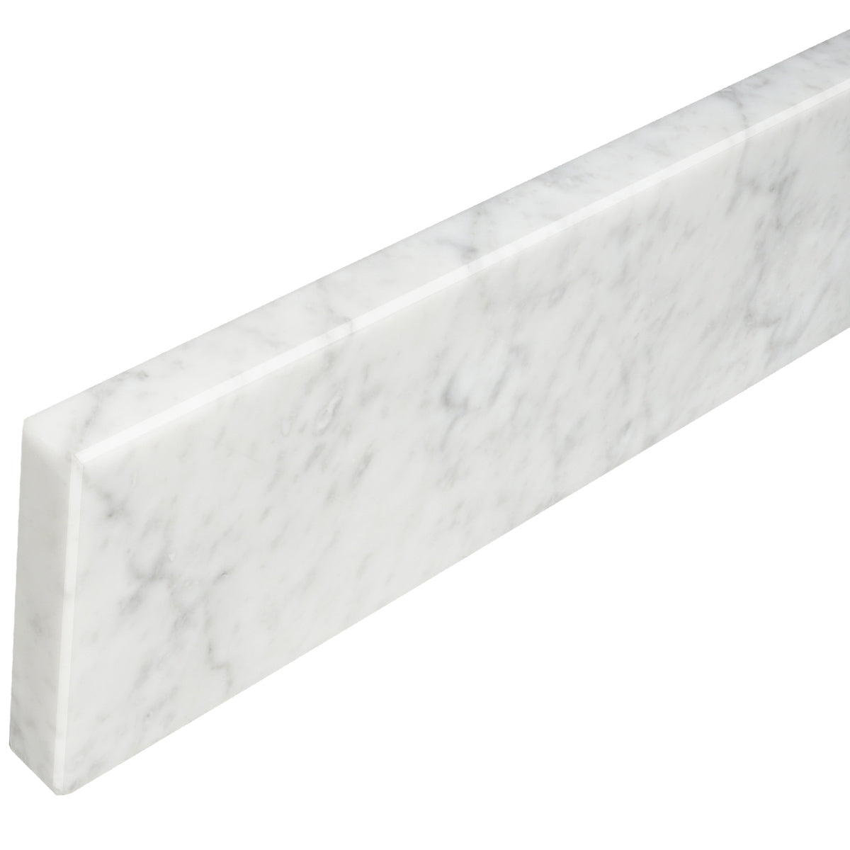 Carrara White Marble Stone Vanity Backsplash