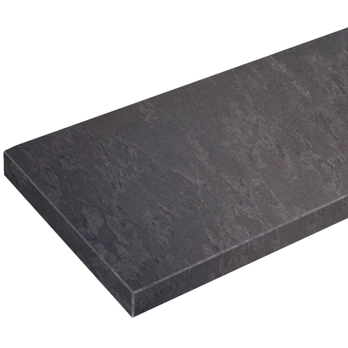 Dark Grey Matte Stone Wall Cap