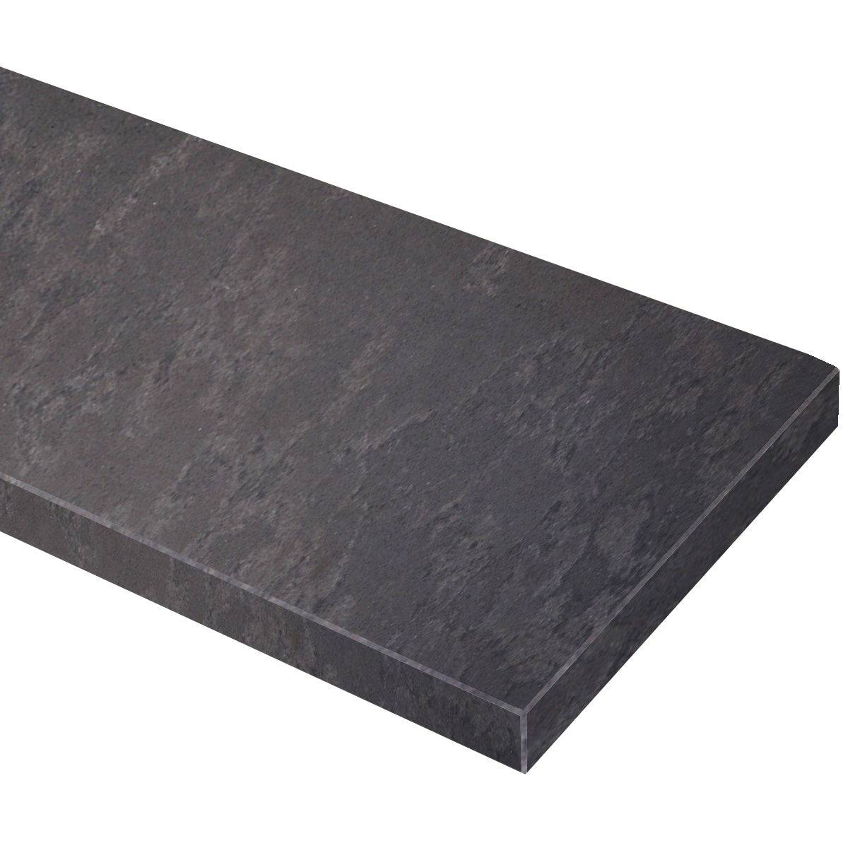 Dark Grey Matte Stone Wall Cap