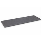 Space Grey Stone Shower Bench Seat