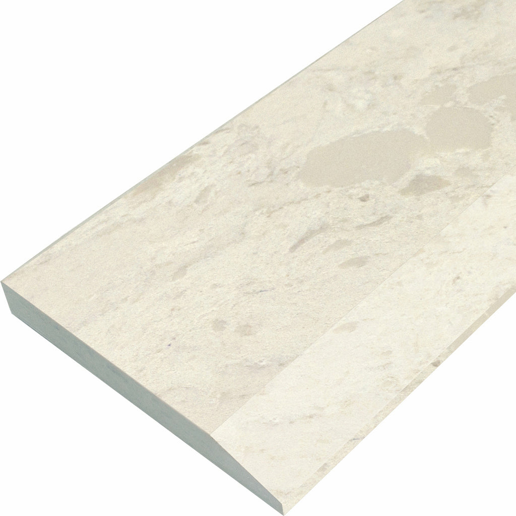 Madreperola Creamy Beige Stone Saddle Threshold Single Hollywood