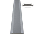 Midnight Grey Stone ADA compliant polished grey quartz saddle threshold with beveled edges