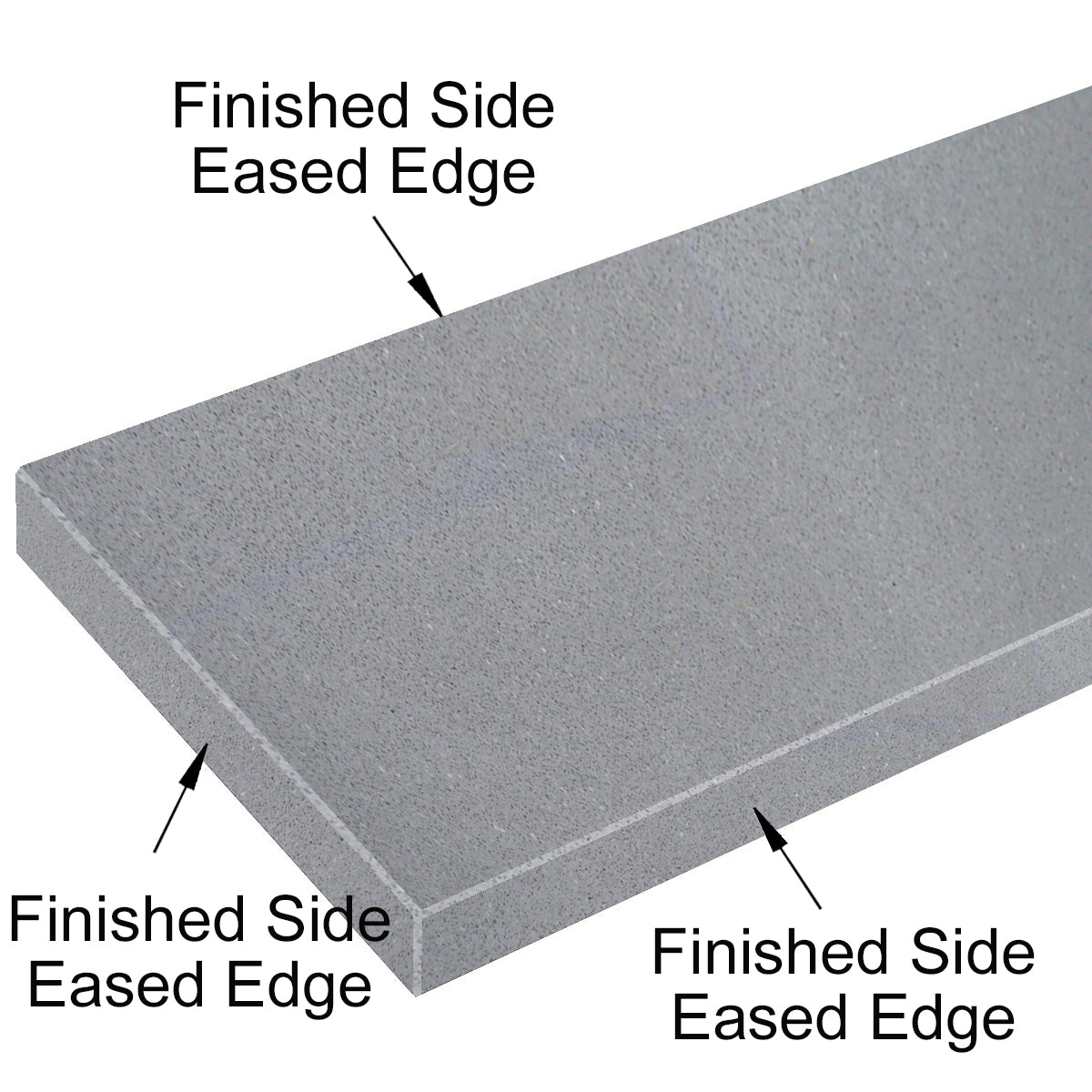 Midnight Grey Stone Wall Cap