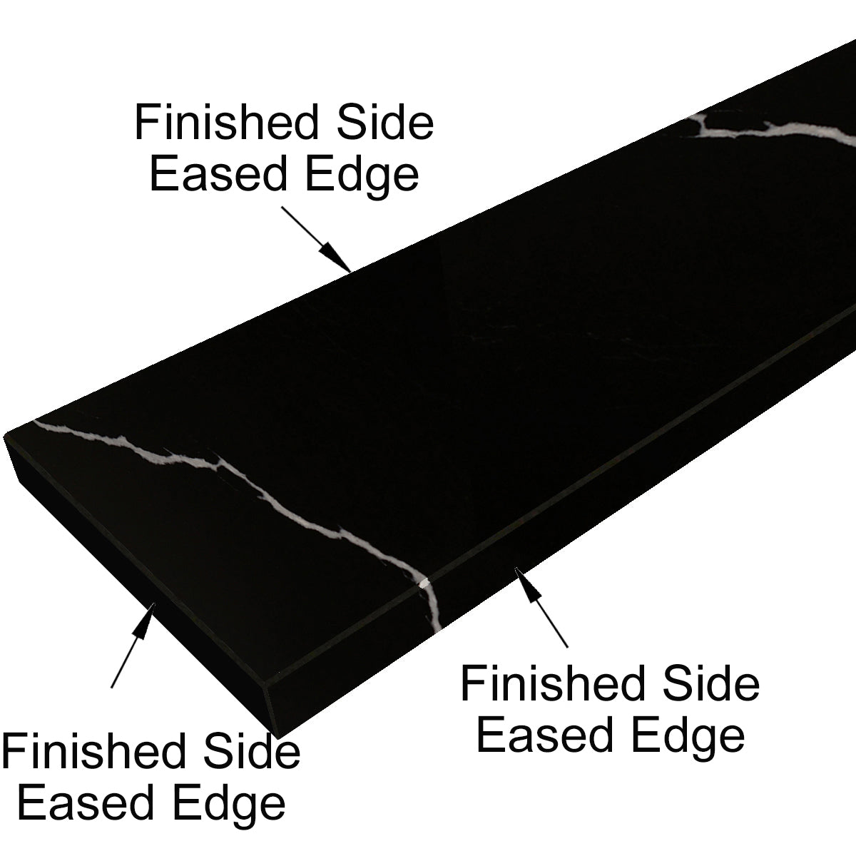 Nero Marquino Black Stone Wall Cap