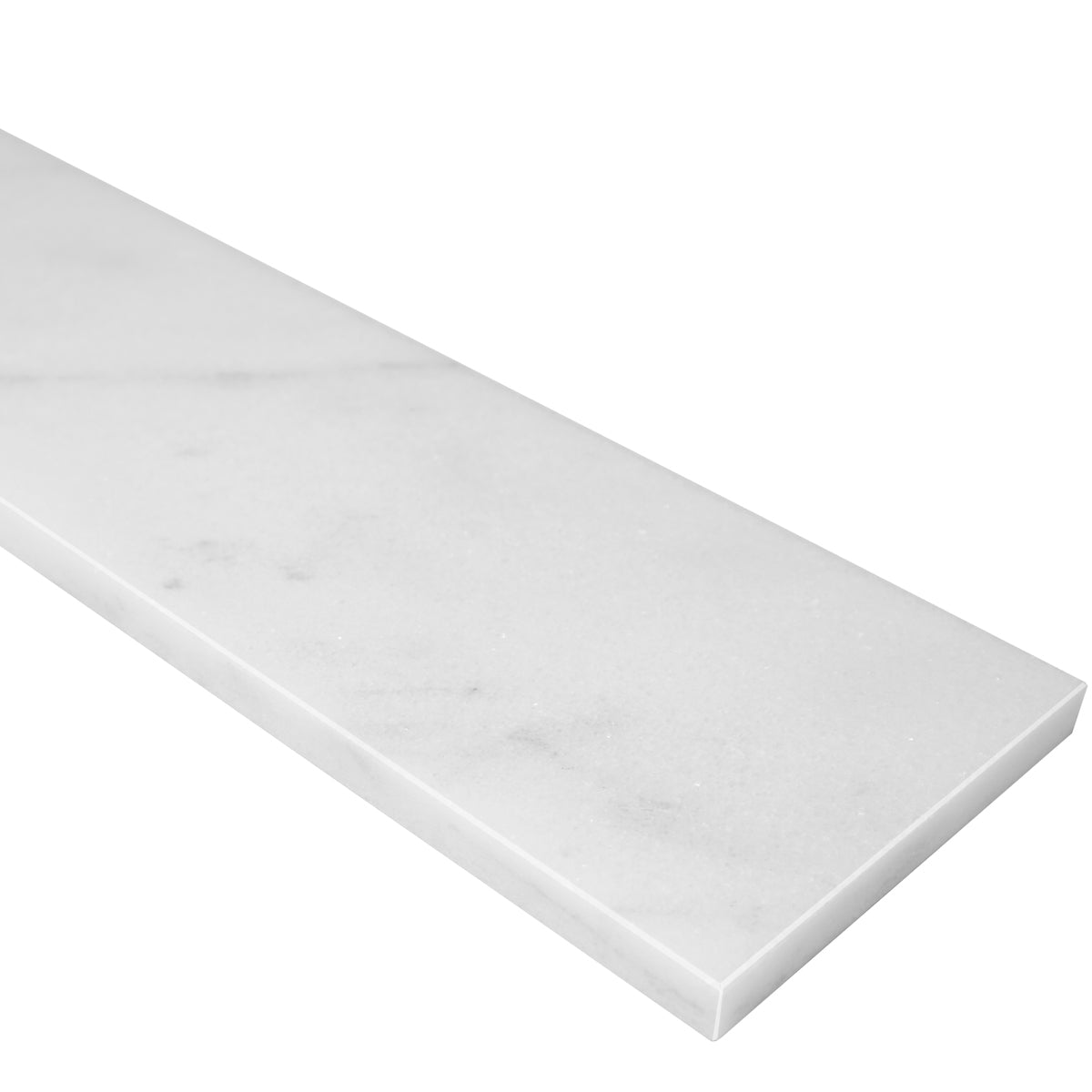 White Marble Stone Wall Cap
