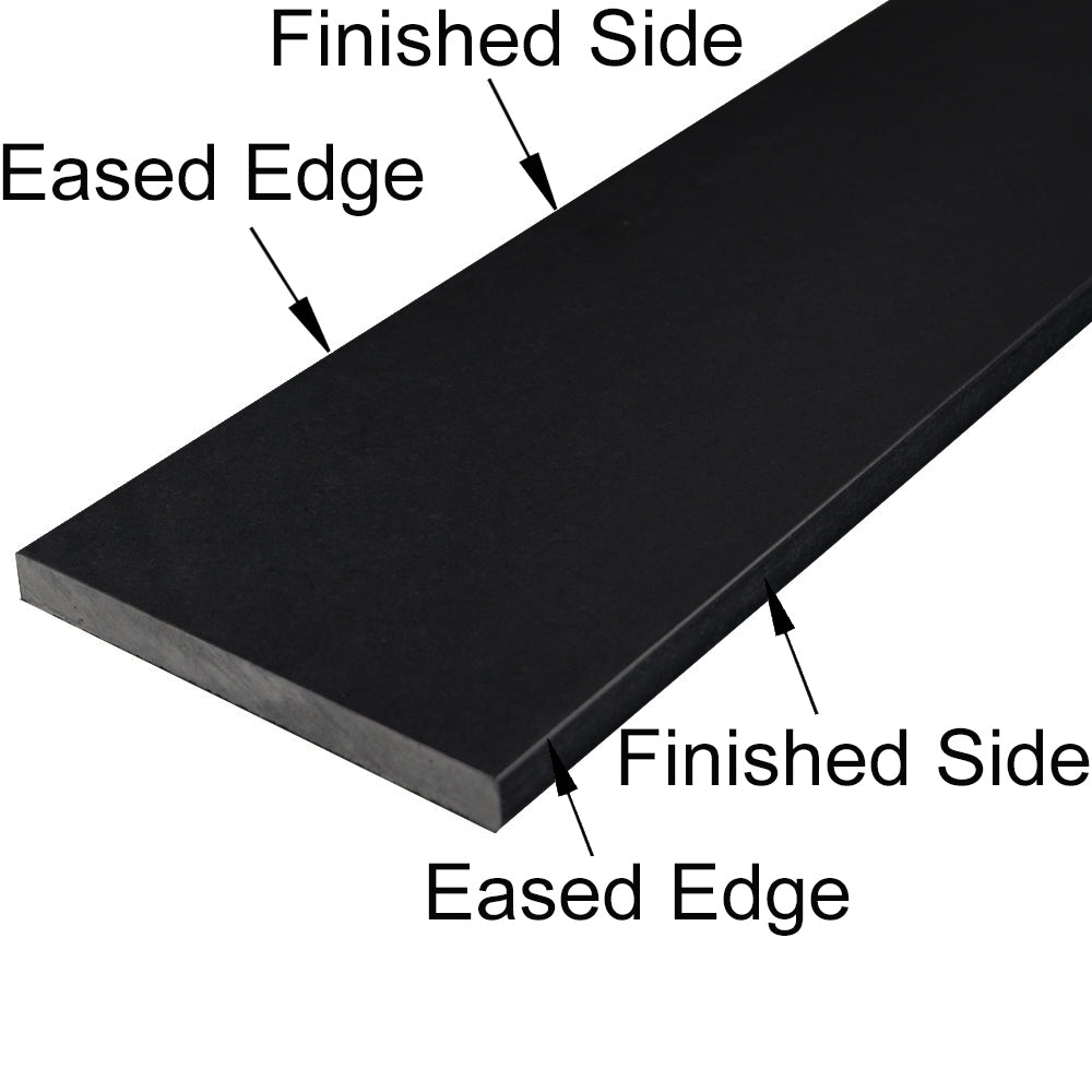 Absolute Black Granite Honed Stone Saddle Threshold