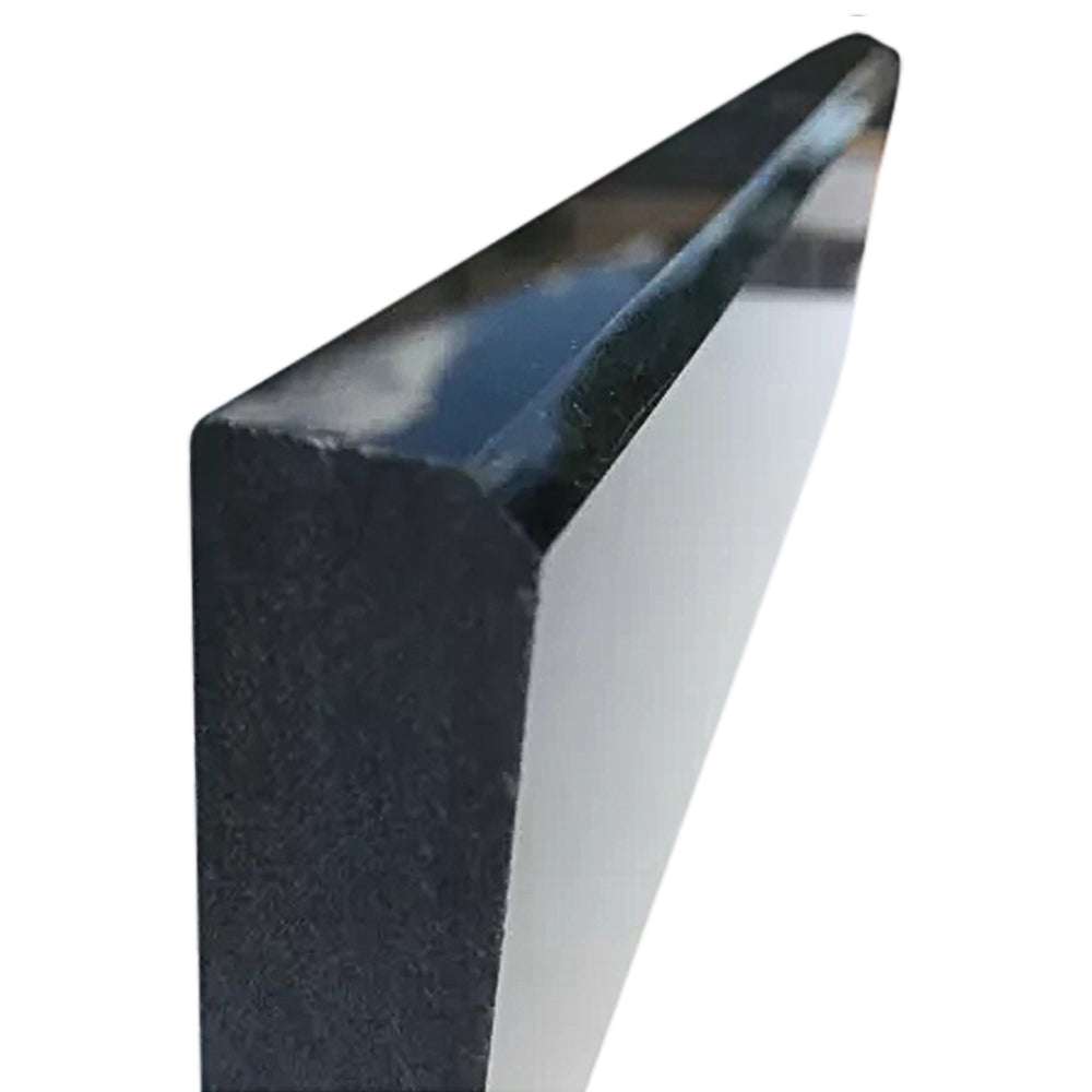 Absolute Black Granite Polished Stone Baseboard Molding