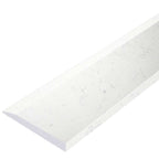 Bianco Carrara Stone polished white quartz threshold with beveled edge for smooth floor transitions