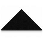 Black Stone Triangle Corner Shower Seat