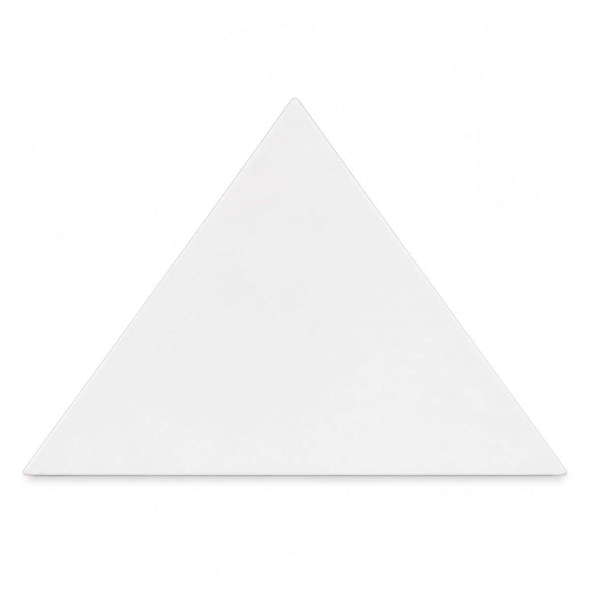 Bright White Stone Triangle Corner Shower Seat