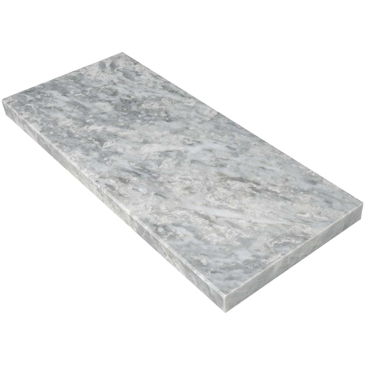 Chelsea Grey Marble stone window sill with polished finish and grey veining