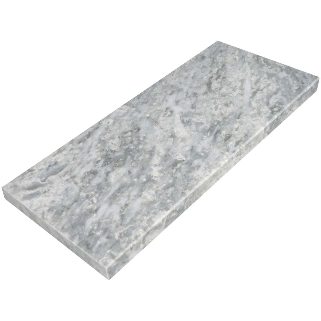 Chelsea Grey Marble stone window sill with polished finish and grey veining