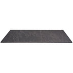Dark Grey Stone Shower Bench Seat