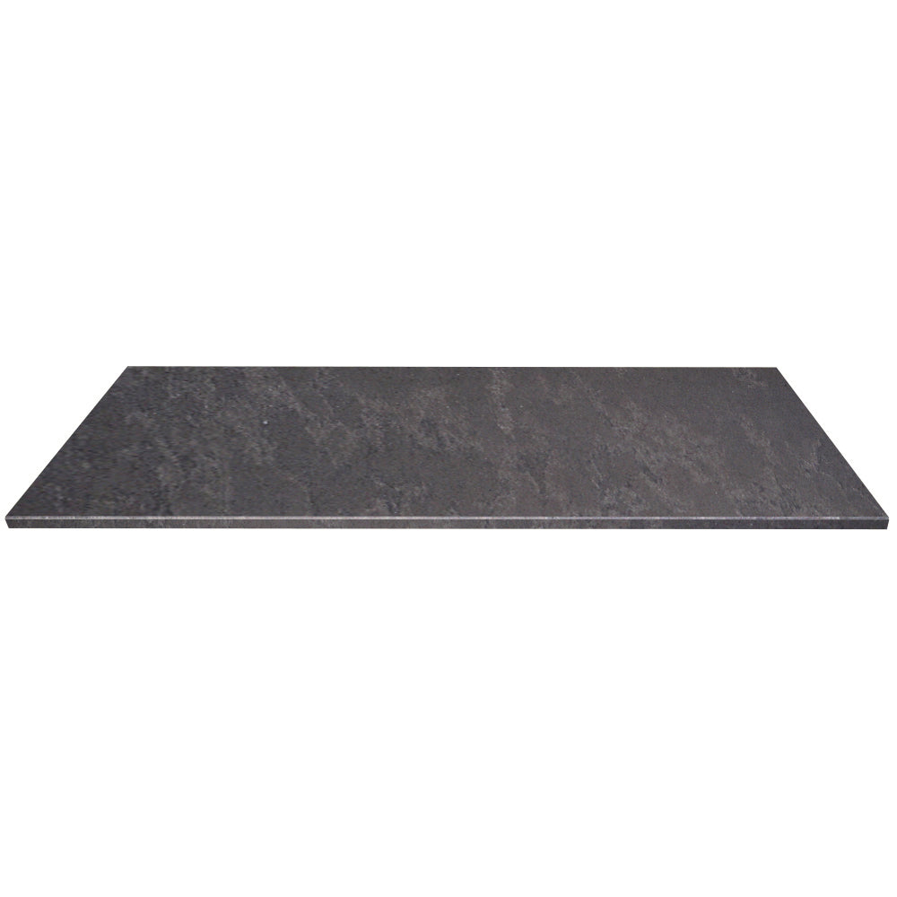 Dark Grey Stone Shower Bench Seat