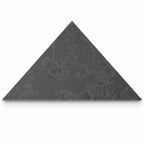 Dark Grey Stone Triangle Corner Shower Seat