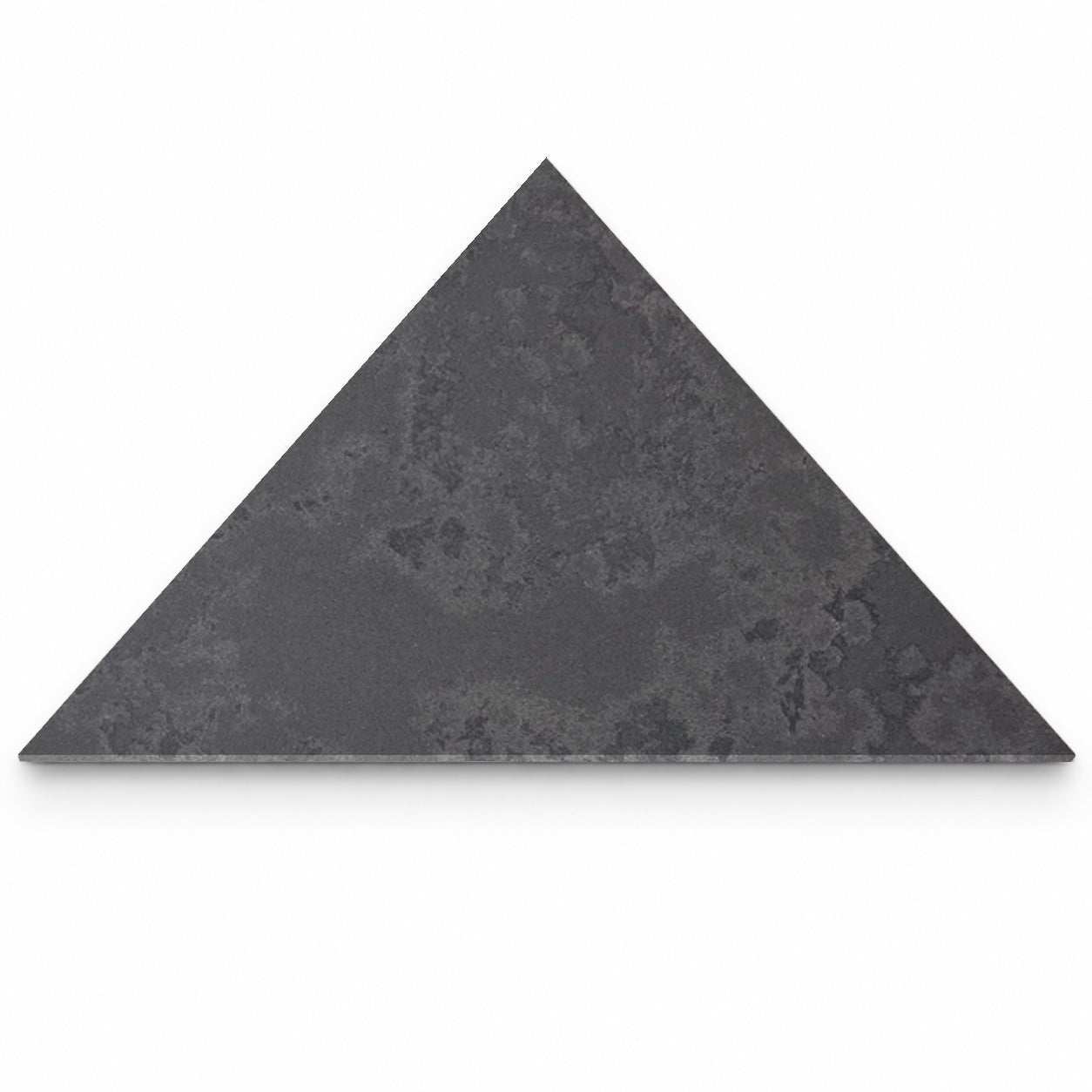 Dark Grey Stone Triangle Corner Shower Seat