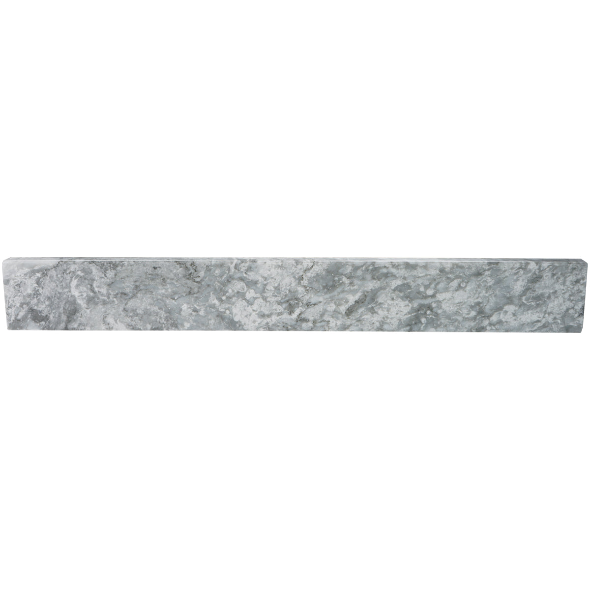 Chelsea Grey Marble Stone Vanity Backsplash
