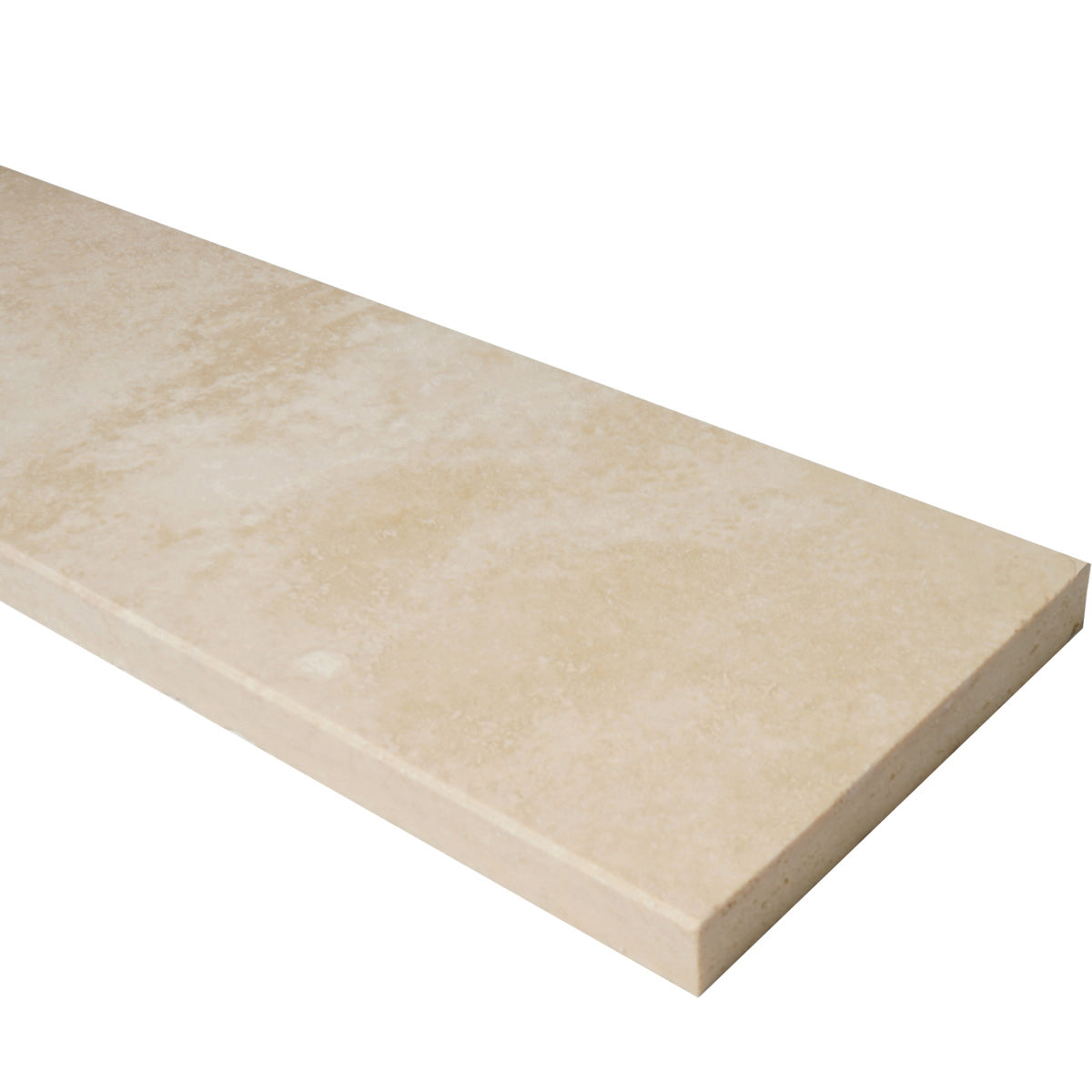 Ivory Light Travertine Stone Saddle Threshold