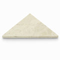Madreperola Creamy Beige Stone Triangle Corner Shower Seat