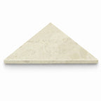 Madreperola Creamy Beige Stone Triangle Corner Shower Seat