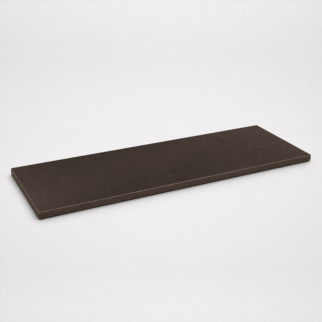 Mocha Grey Stone Shower Bench Seat