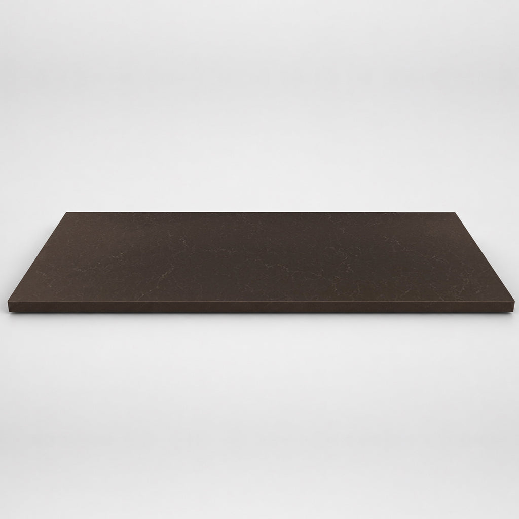 Mocha Grey Stone Shower Bench Seat