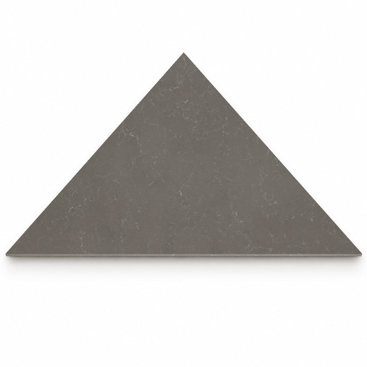 Mocha Grey Stone Triangle Corner Shower Seat