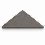 Mocha Grey Stone Triangle Corner Shower Seat