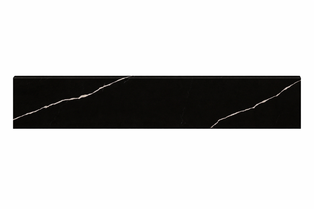 Nero Marquino Black Stone Vanity Backsplash