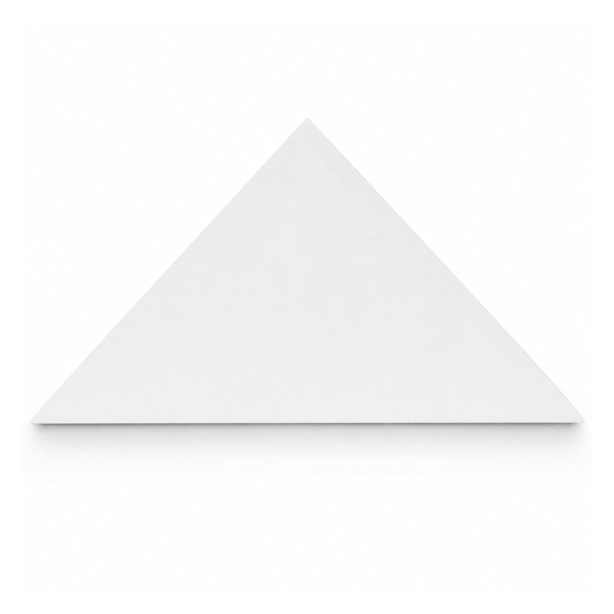 Pure White Stone Triangle Corner Shower Seat