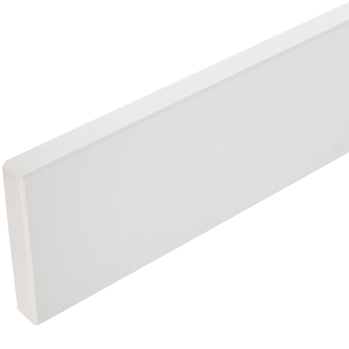 Pure White Stone Vanity Backsplash