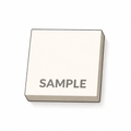 Buy sample box with bold text on white background