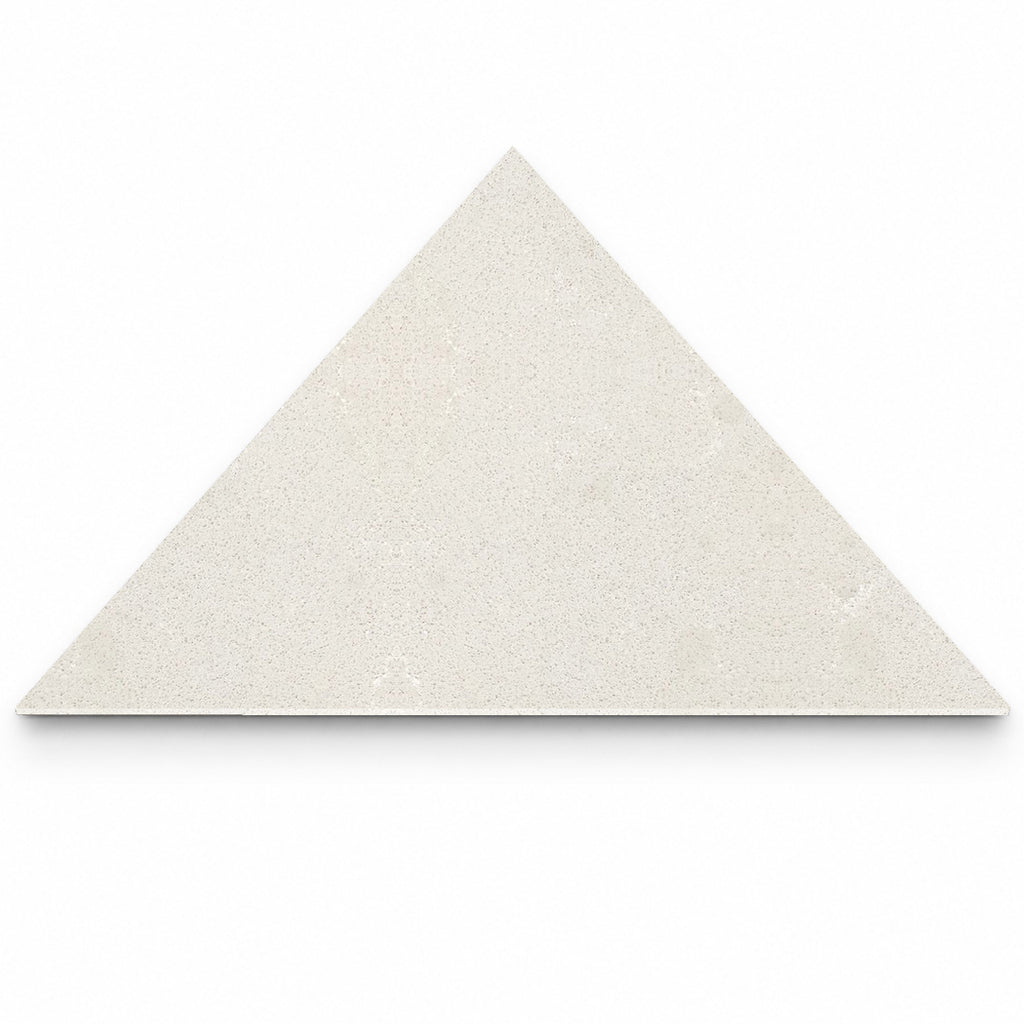 Signature Light Beige Stone Triangle Corner Shower Seat