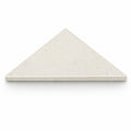 Signature Light Beige Stone Triangle Corner Shower Seat