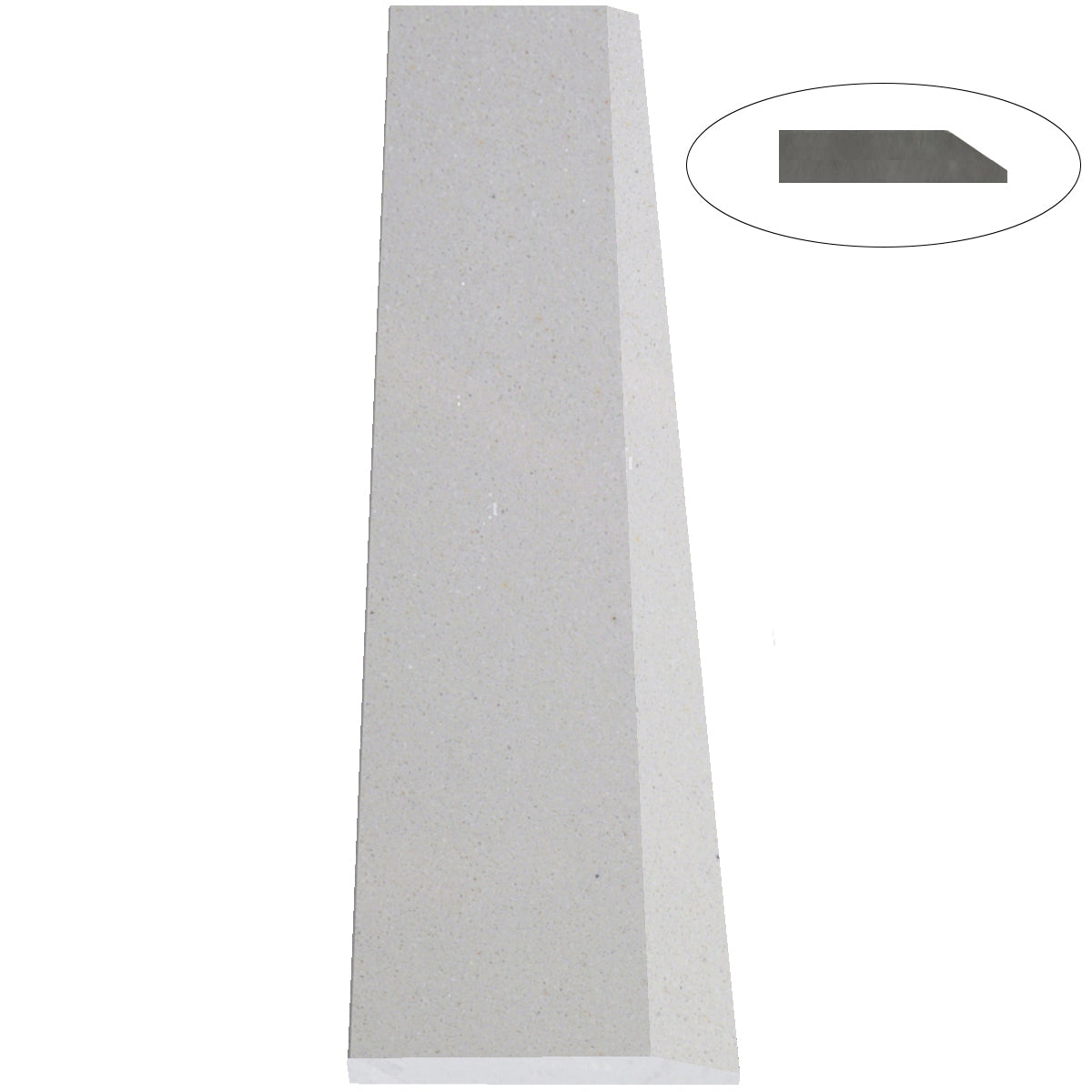 Silver Grey Stone Saddle Threshold Single Hollywood