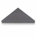 Space Grey Stone Triangle Corner Shower Seat